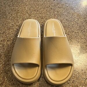 Beach Slides by‎ J/Slides Shoes Womens 11 Sand EVA Squish Comfort Sandal Slip-On